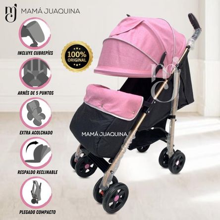 Coche Bastón de Lujo «DIXIE»  Pink