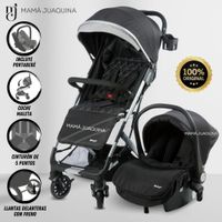 Coche Moisés Travel System «DOLCE PRAGA» Porta Bebé Black