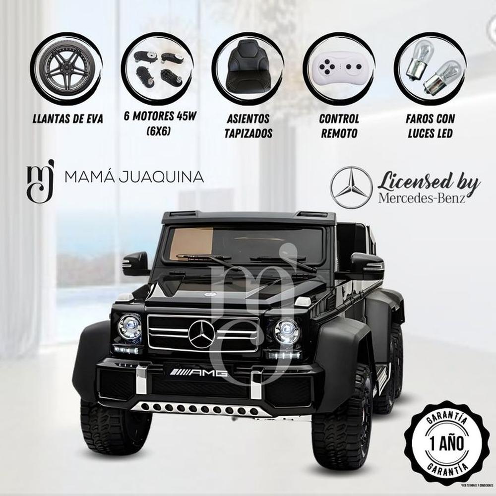 Auto a Batería «AMG 6X6» Licenced Black