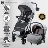 Coche Moisés Travel System «DOLCE PRAGA» Porta BebéGray