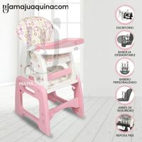 Silla de Comer 3 en 1 «VELLYER» Pink
