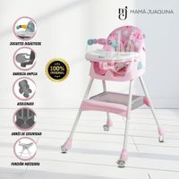 Silla de Comer con Mecedora «DALÍ» con juguete Pink
