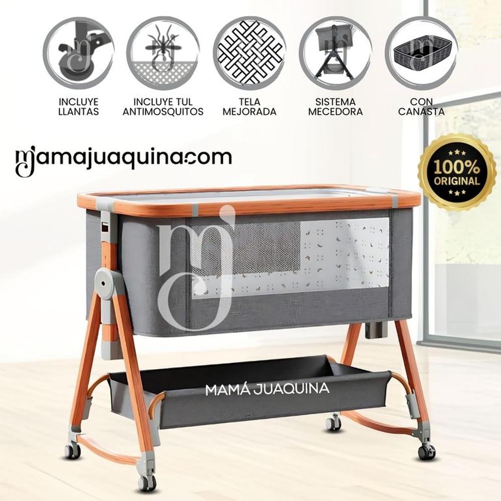 Cuna Colecho Mecedora 2 en 1 «DUDU» Edición Limitada Gray