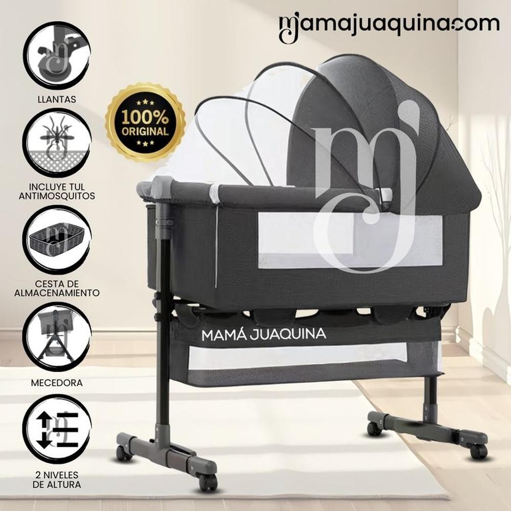 Cuna Colecho Mecedora 2 en 1 «NOMY» Edición Limitada Black