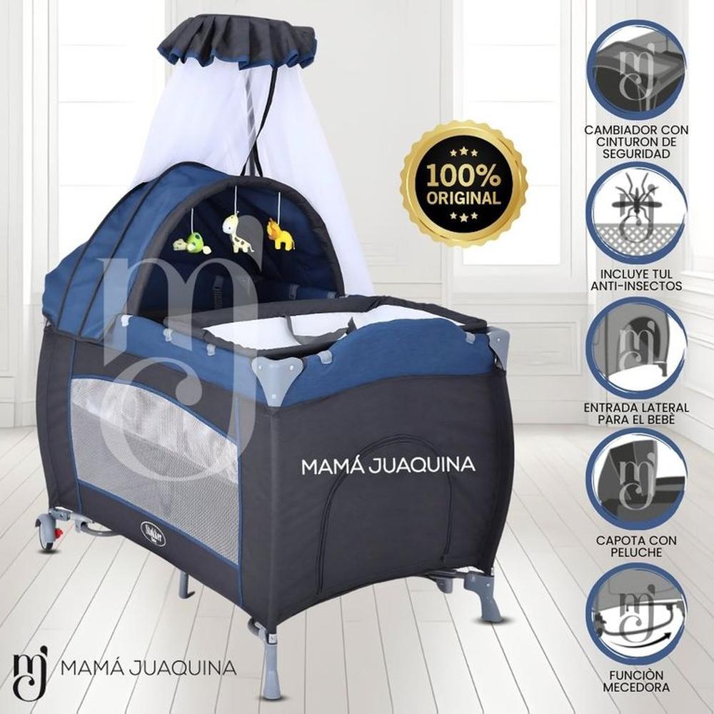 Cuna Corral «VIENA STOKKER» 2 en 1 Blue Cuna Corral «VIENA STOKKER» 2 en 1 Blue
