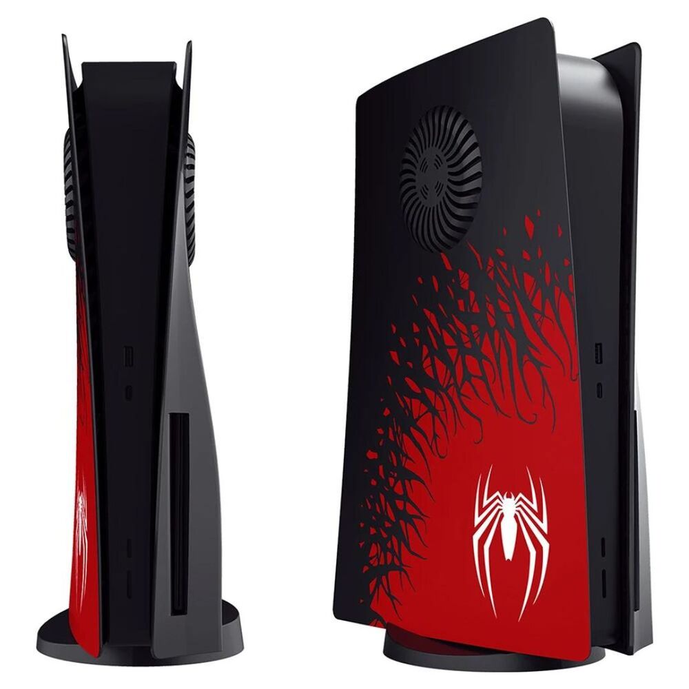 Cubierta Placa Tapa Compatible con Playstation Ps5 Disco Spiderman