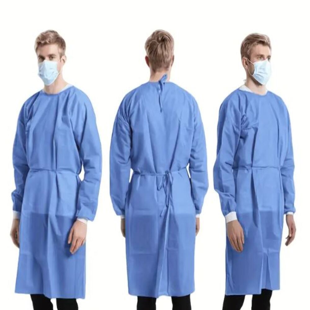 Dos Batas quirúrgica desechable