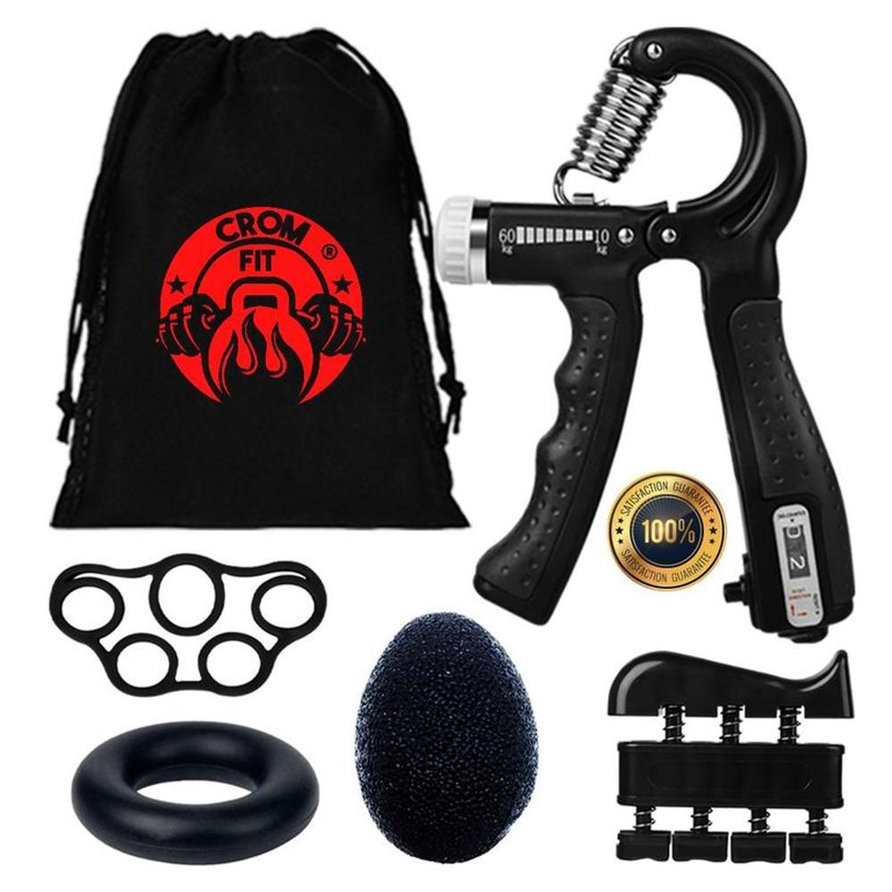 Pack Hand Grip 5 Piezas Contador y Regulador 60kg Pack Hand Grip 5 Piezas Contador y Regulador 60kg