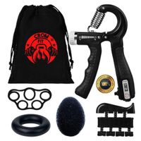 Pack Hand Grip 5 Piezas Contador y Regulador 60kg