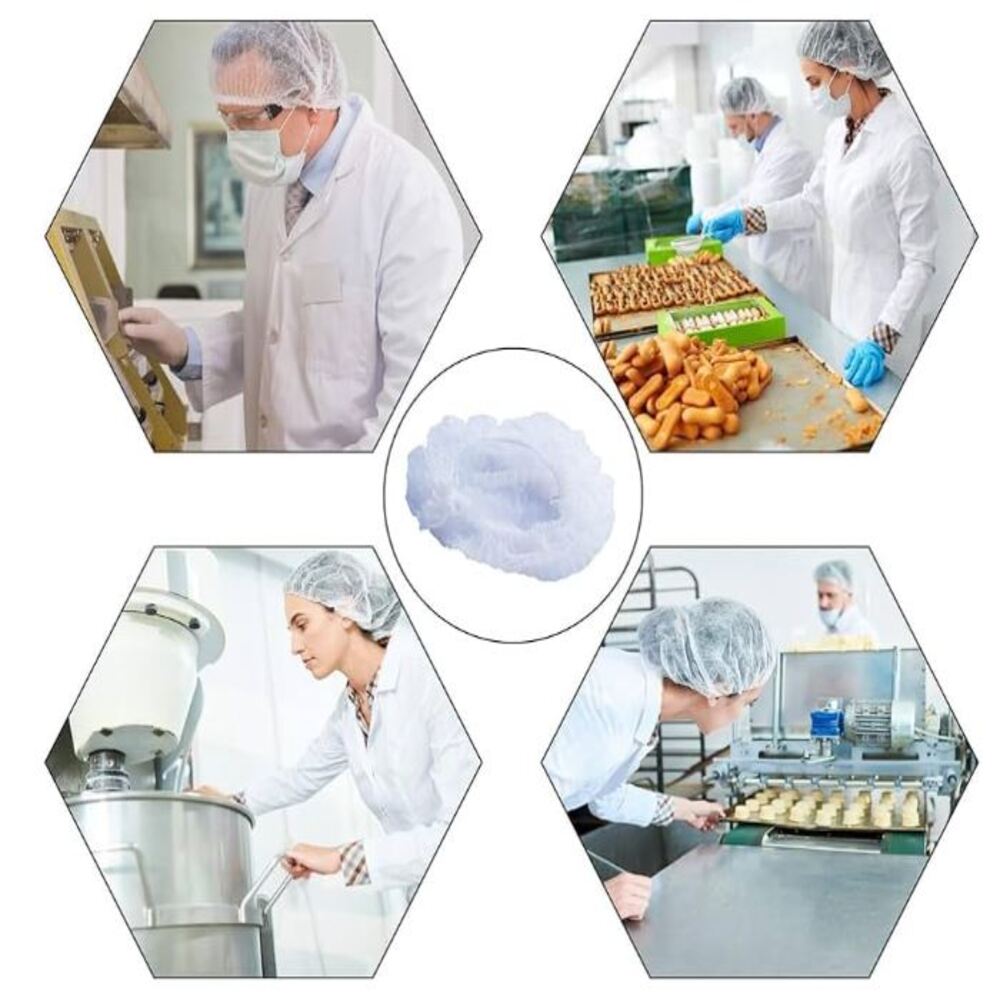 Tocas Descartables Blanco Caja de 10 Und