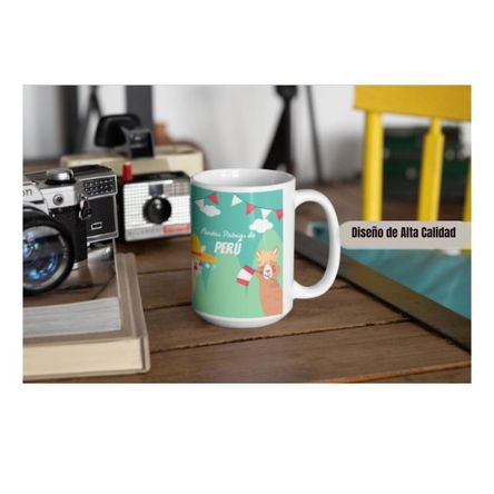 Taza Grande Diseño Fiestas Patrias 15oz 16