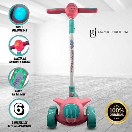 Scooter con Luces «AXE PRO» Esmeralda Scooter con Luces «AXE PRO» Esmeralda