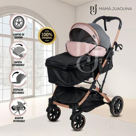 Coche Moisés de Lujo «BREYELL» Edición Limitada Pink Coche Moisés de Lujo «BREYELL» Edición Limitada Pink