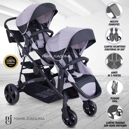 Coche Mellicero Deportivo «BEAUMONT» Edición Limitada Gray Coche Mellicero Deportivo «BEAUMONT» Edición Limitada Gray