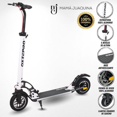 Scooter «LORRAINE» con Aro de Aluminio White Scooter «LORRAINE» con Aro de Aluminio White