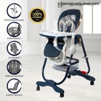Silla de Comer de Lujo «GROOMI» Edición Limitada Blue