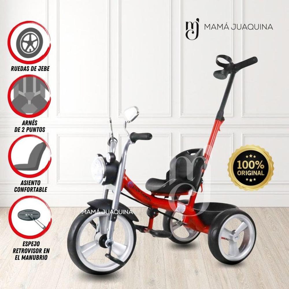 Triciclo Guiador para Niños «JANFARY» Red