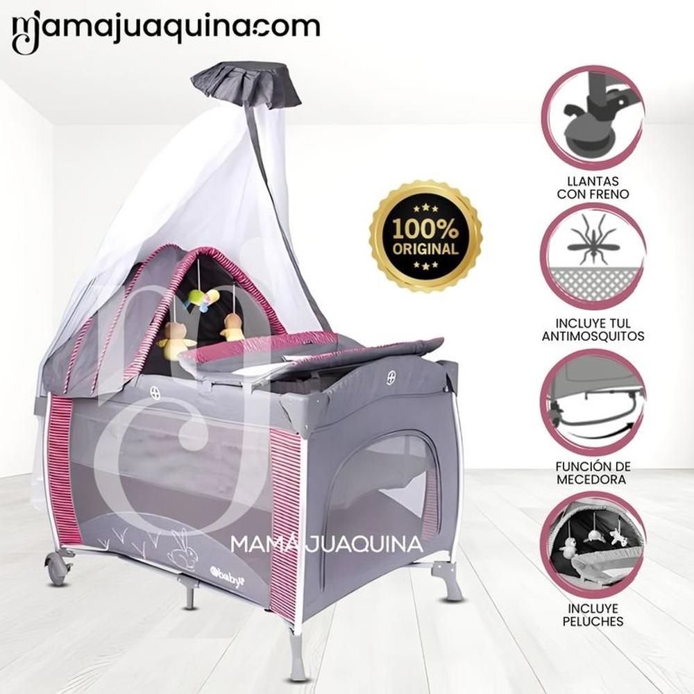 Cuna Corral de Lujo «ROYNNE» Edición Limitada Red