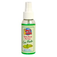 Spray Bucal Con Menta Para Mascotas 120 ml - PETLINE