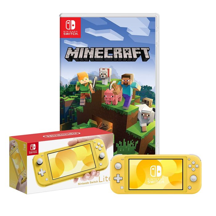 Nintendo Switch Lite イエロー とMinecraft セット Nintendo Switch Lite - Yellow + Minecraft (Nintendo Switch