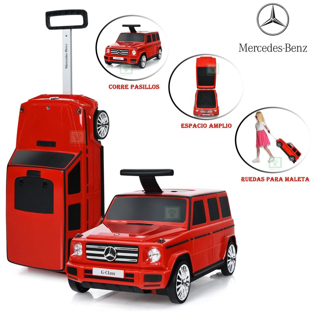 Correpasillos 2 en 1 Maleta Rojo Correpasillos 2 en 1 Maleta Rojo