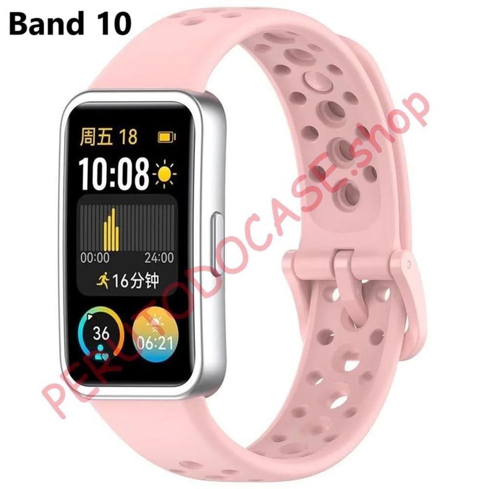 Correa para Huawei Band 10 Silicona Rosa