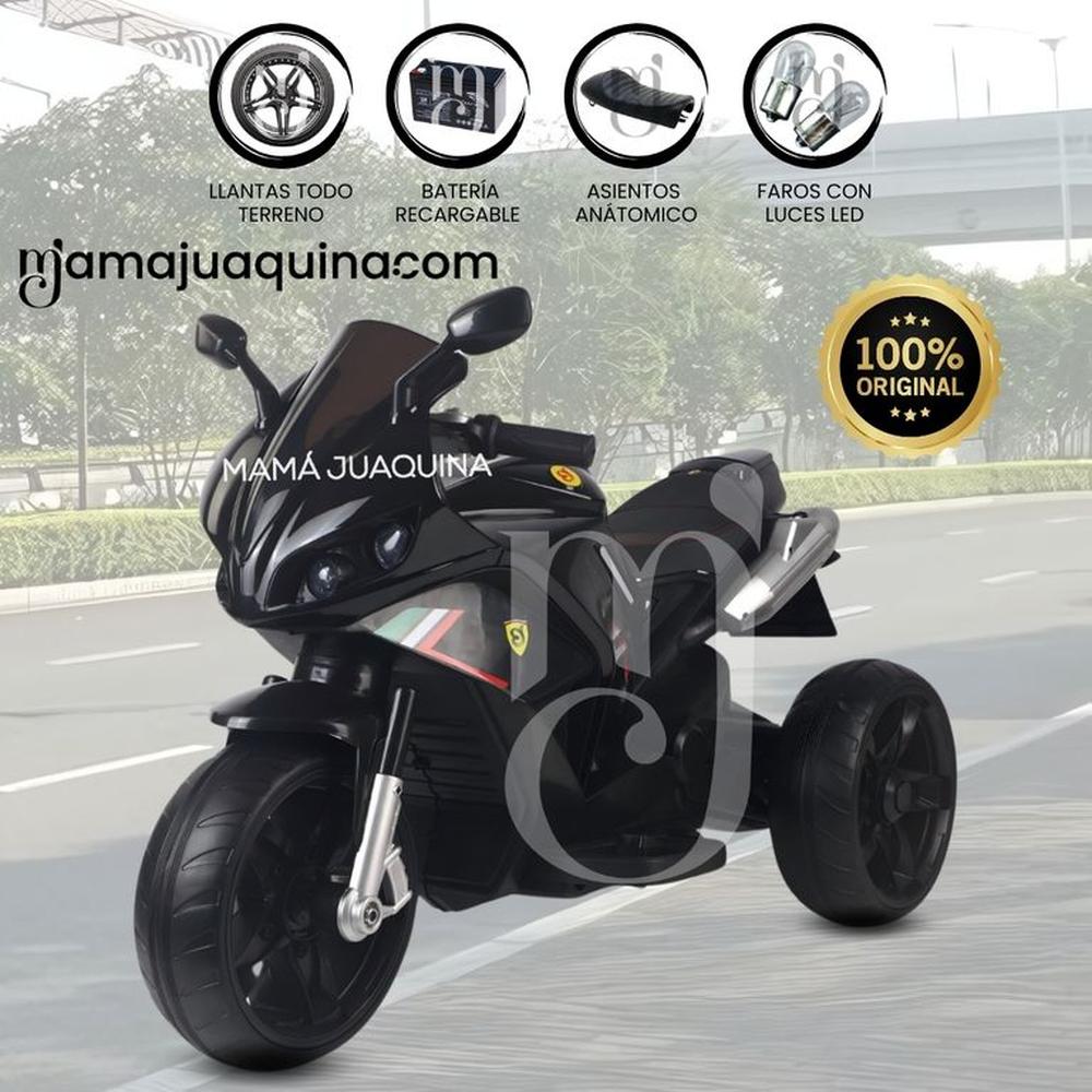 Trimoto a Batería para Niños «DUCATY SMOKE» Black