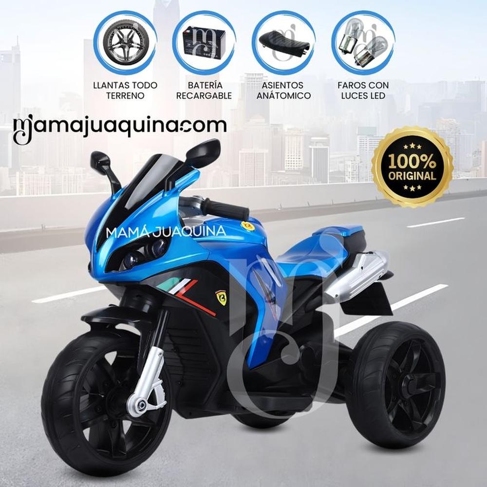 Trimoto a Batería para Niños «DUCATY SMOKE» Blue
