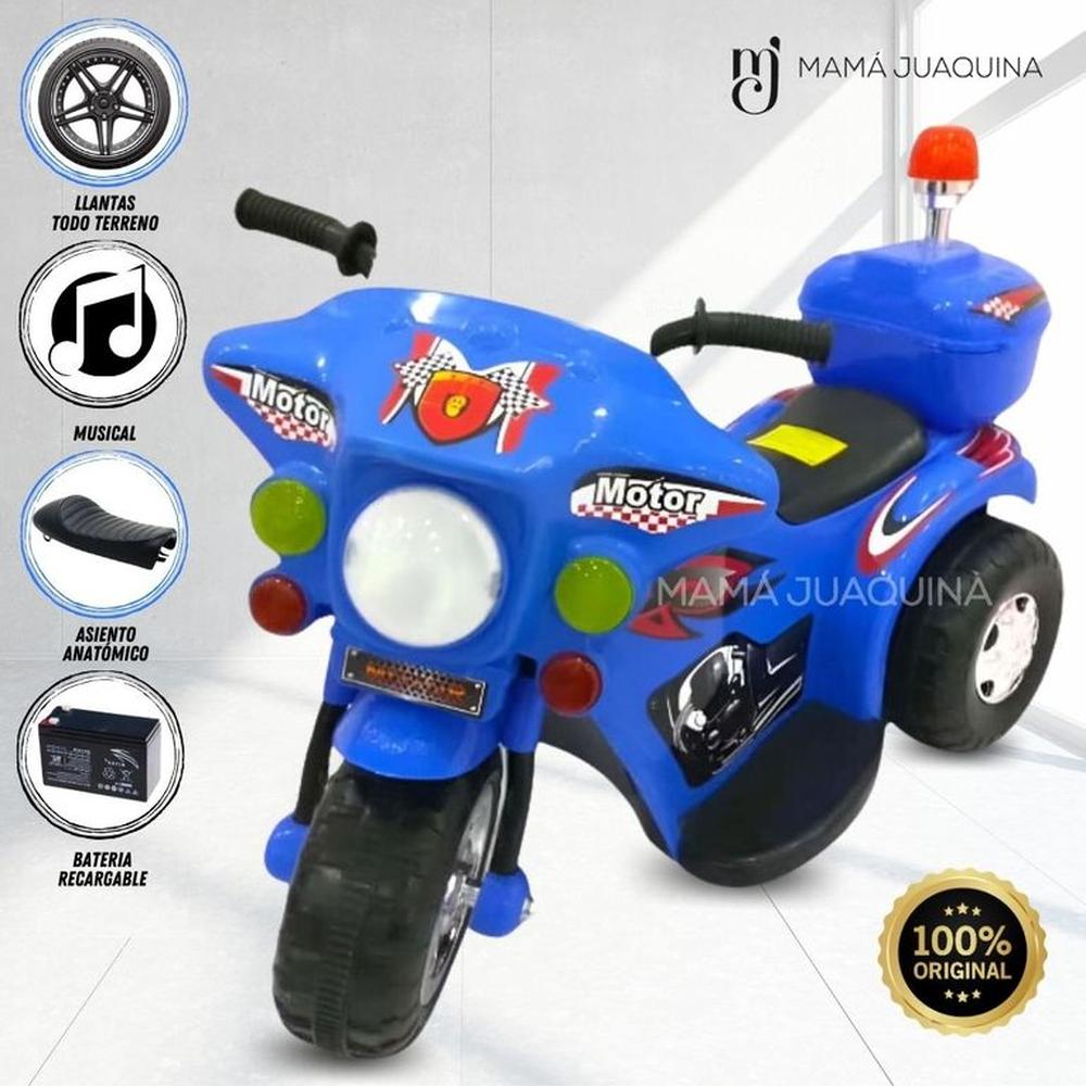 Trimoto a Batería para Niños «FERGIE» Blue