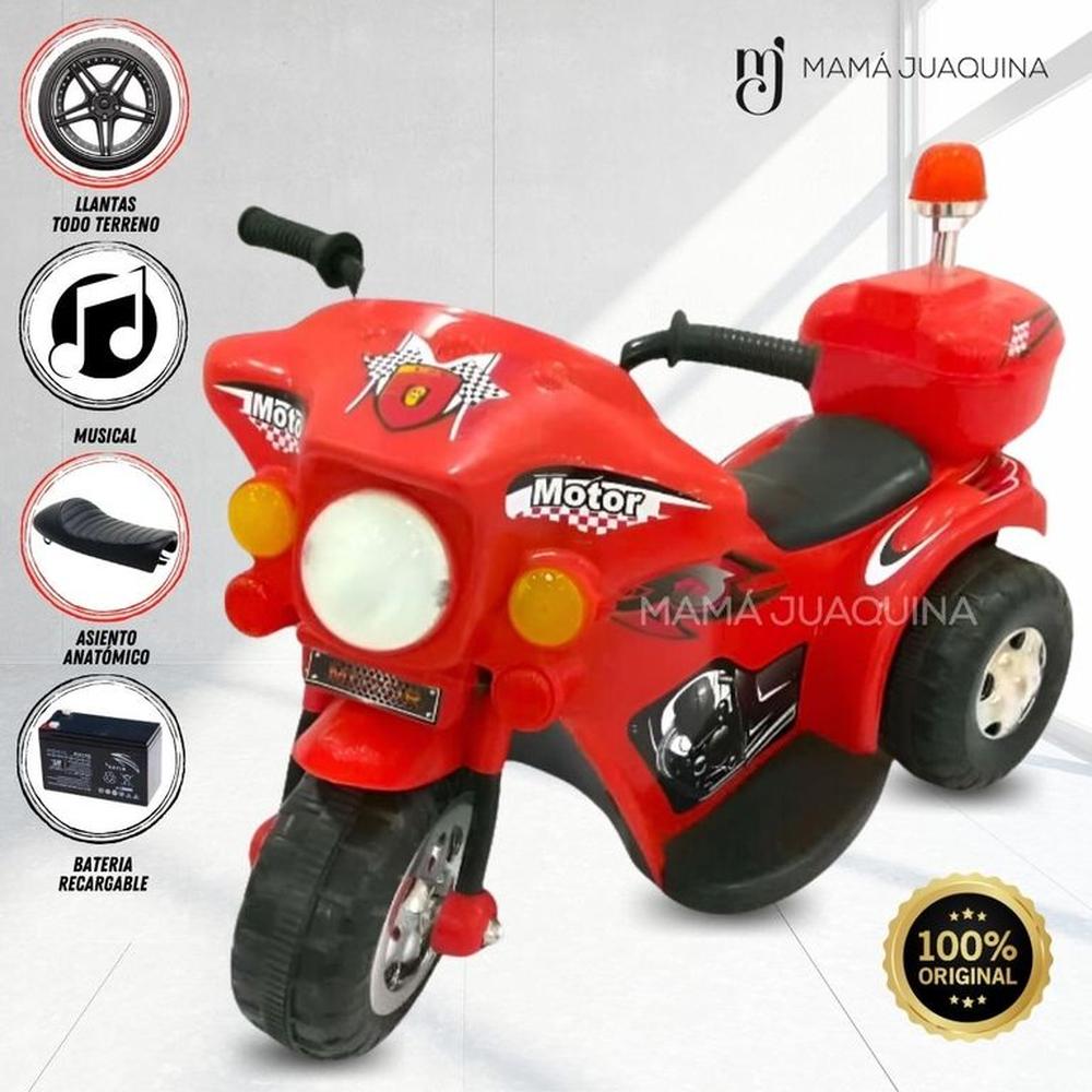 Trimoto a Batería para Niños «FERGIE» Red