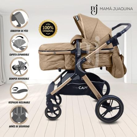 Coche Moisés de Lujo «NAPOLY» Edición Limitada Beige