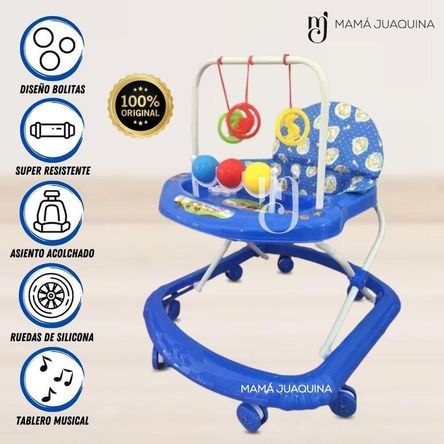 Andador Para Bebé Baby Happy «BOLITAS II» Blue