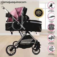 Coche Moisés de Lujo «IBIZA» Edición Limitada Pink