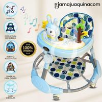Andador Musical Plegable «BUNNY KAWAII PRO» de Lujo Blue