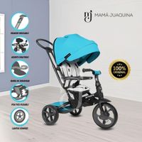 Triciclo Guiador Plegable «QUILL PRIME» Sky Blue