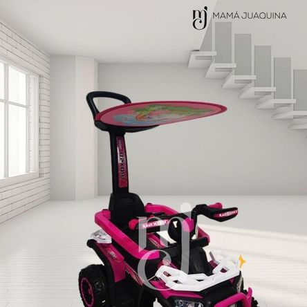 Correpasillo Guiador a Batería «TROXSU» Fucsia