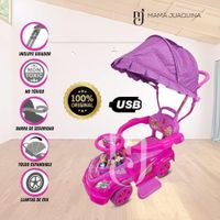 Correpasillo Guiador a Batería «TOKUMBO PRO II» Fucsia