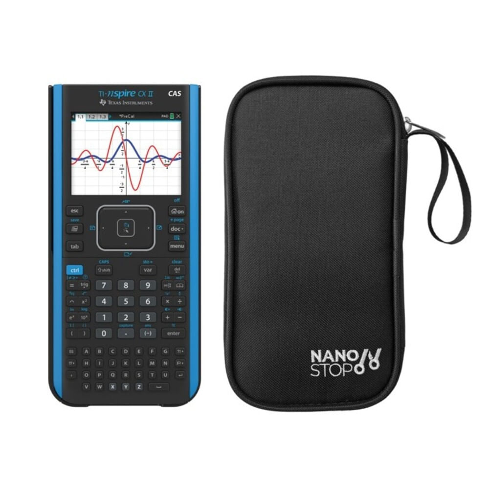 Calculadora Gráfica TI-Nspire CX II CAS + Funda Profesional Calculadora Gráfica TI-Nspire CX II CAS + Funda Profesional
