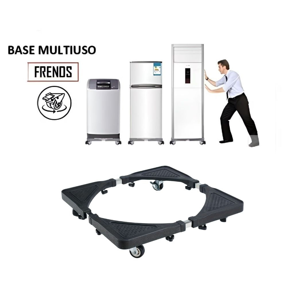 Base Rodante para Transportar Lavadora Refrigeradora y Muebles