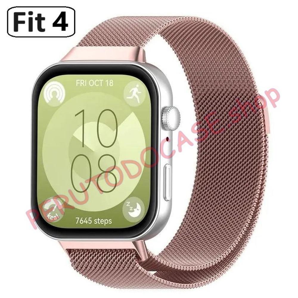 Correa para Huawei Fit 4 Rosado