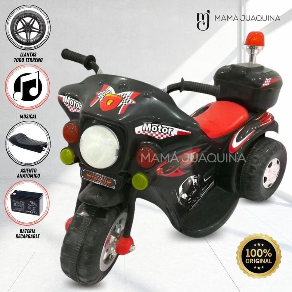 Trimoto a Batería para Niños «FERGIE» Black