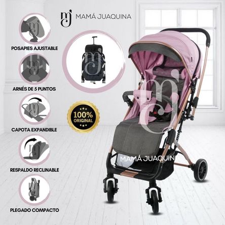 Coche Maleta para Bebé «PIAMONT» Edición Especial Pink Coche Maleta para Bebé «PIAMONT» Edición Especial Pink