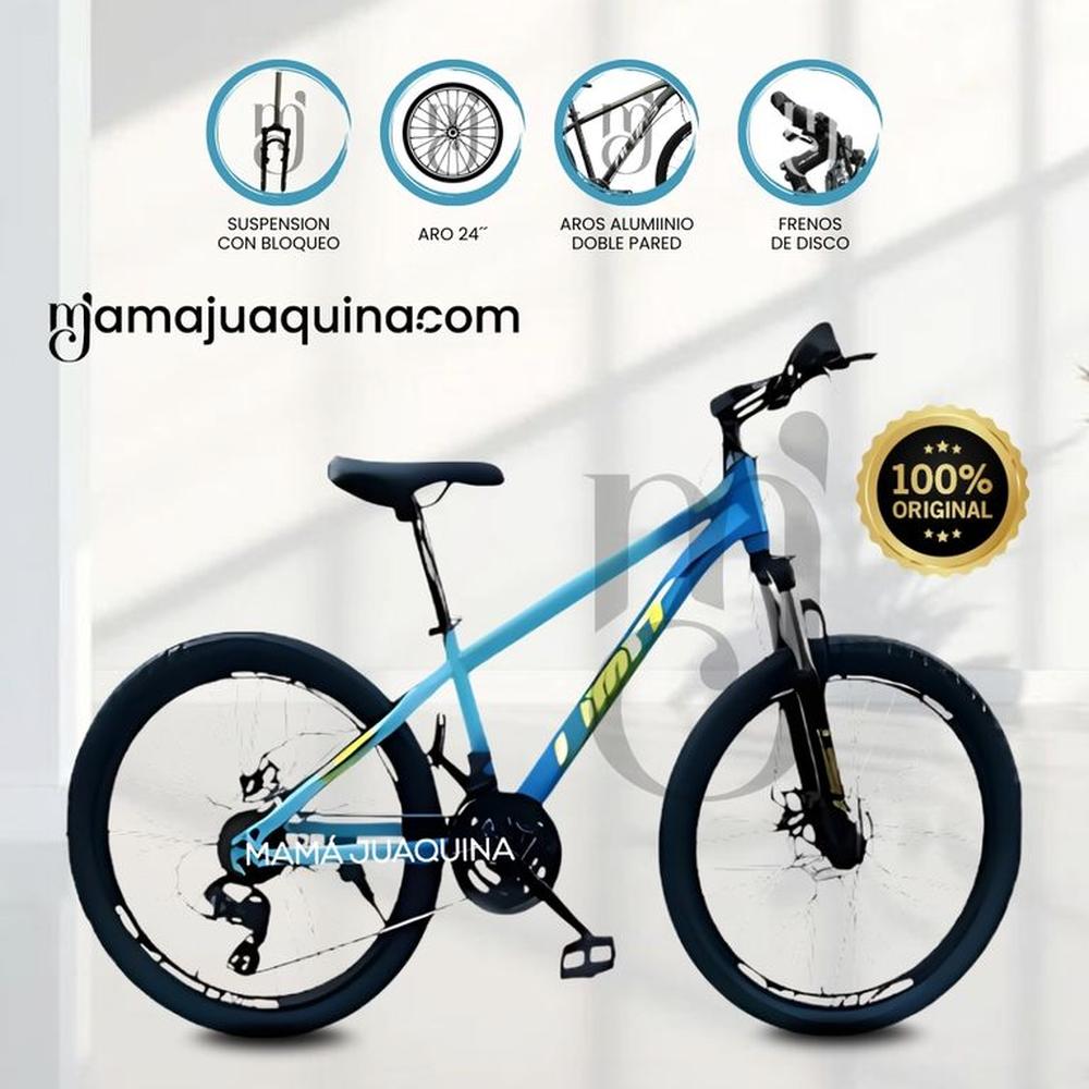 Bicicleta Deportiva Aro 24 «LIMIT» Edición Limitada Blue