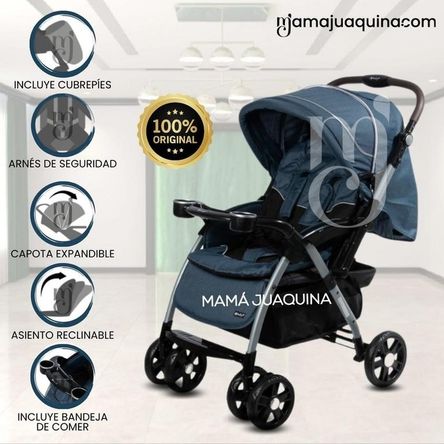 Coche Cuna De Lujo «YODIE» Blue Coche Cuna De Lujo «YODIE» Blue