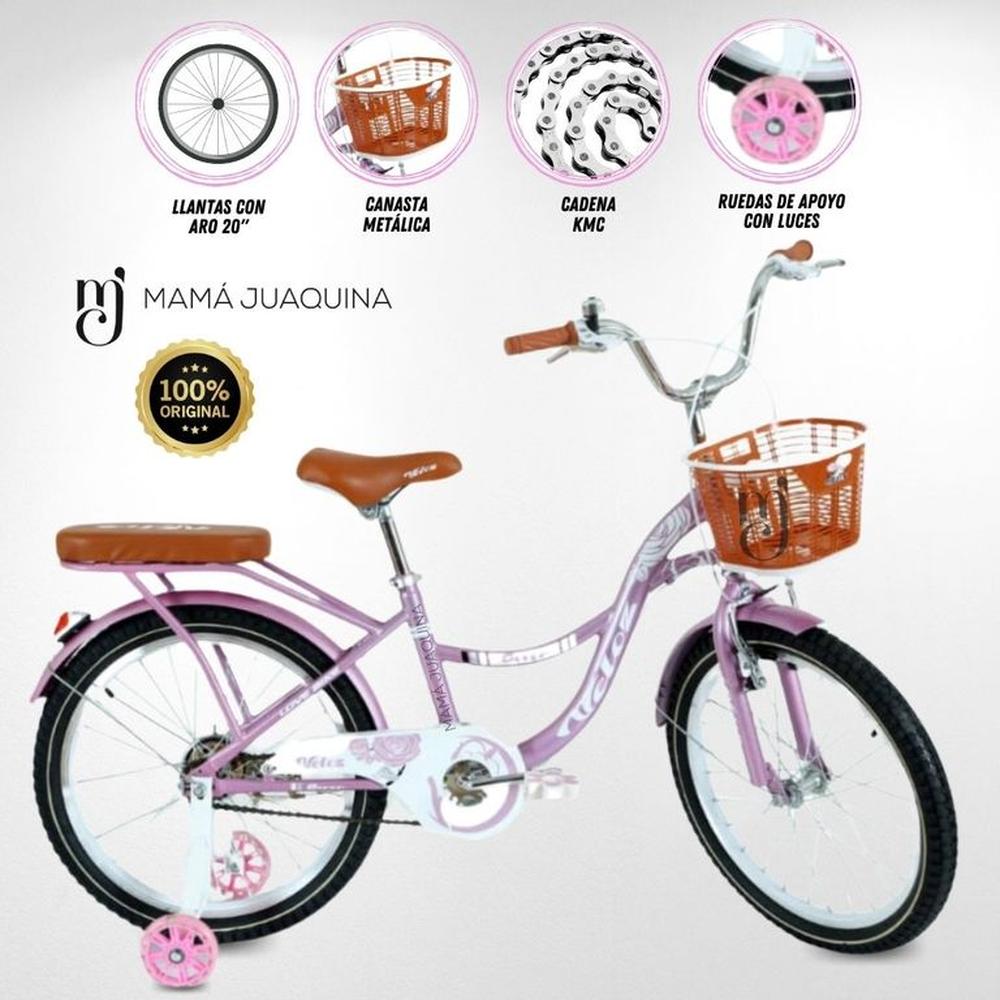 Bicicleta Para Niña Aro 20 «LADY» Pink