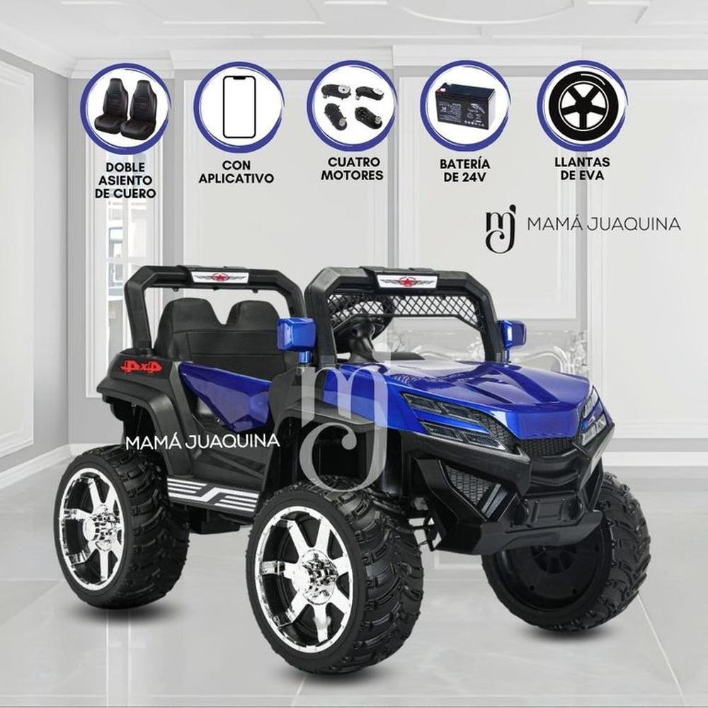 Carro a Batería 4 x 4 «STRANGER» Todo Terreno Blue