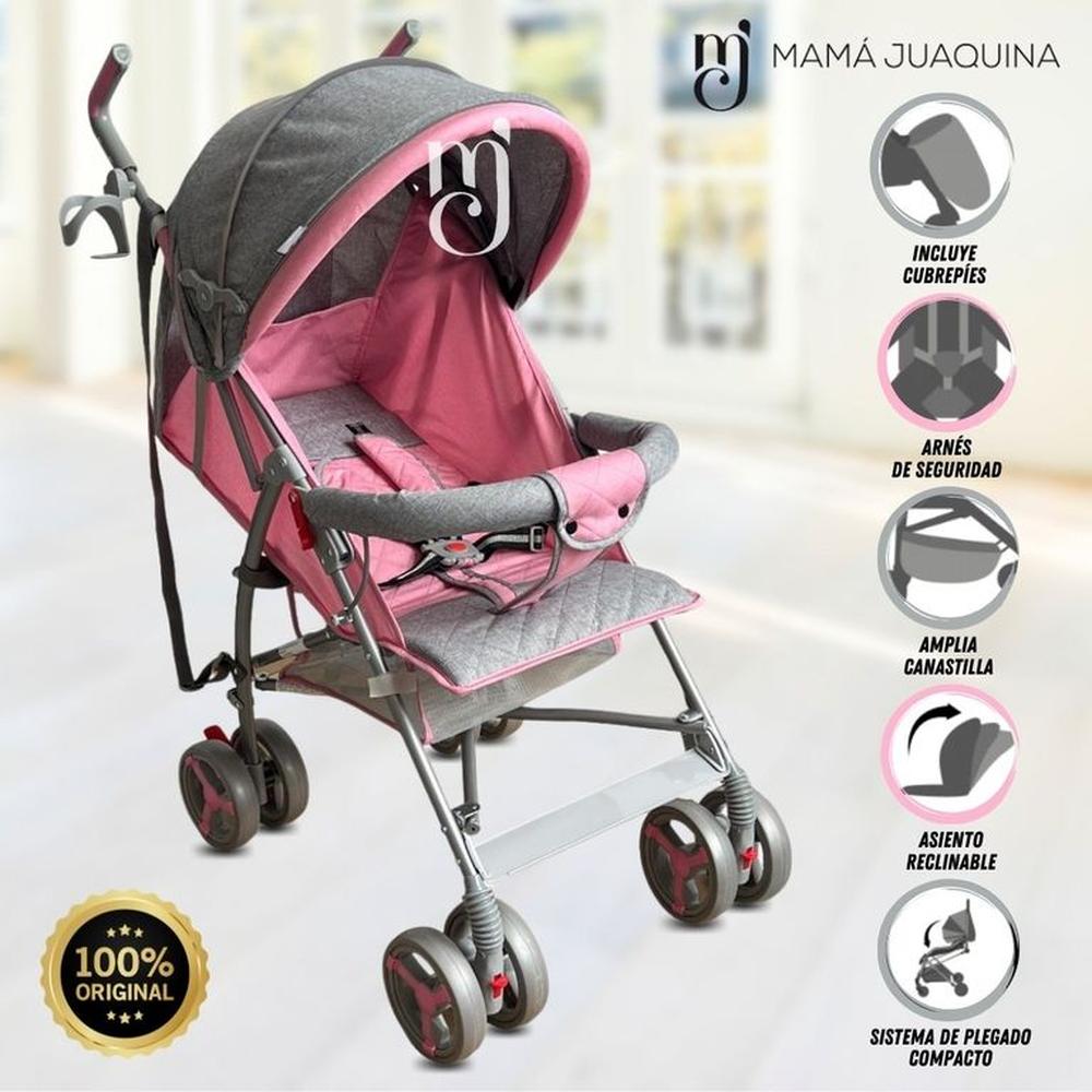 Coche Bastón «MAINSON» Dark Pink Coche Bastón «MAINSON» Dark Pink