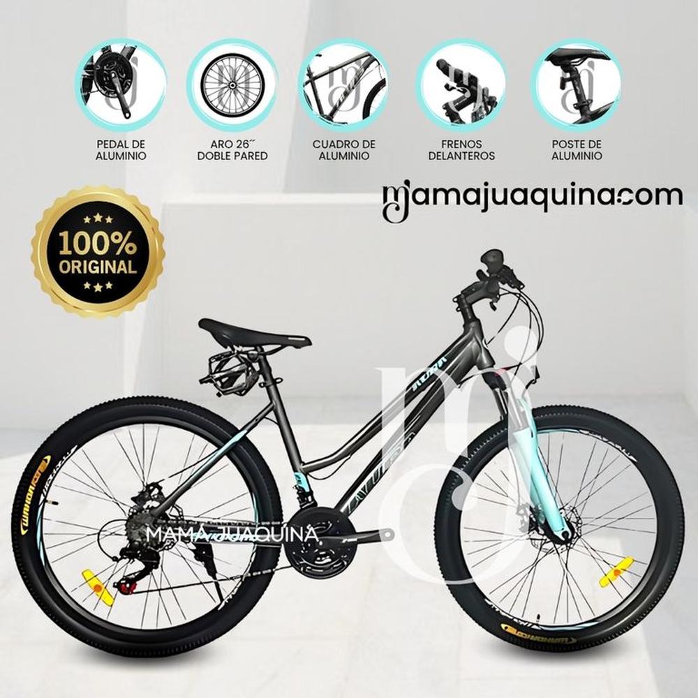 Bicicleta Deportiva Aro 26 «AURA NITRO II» Light Blue