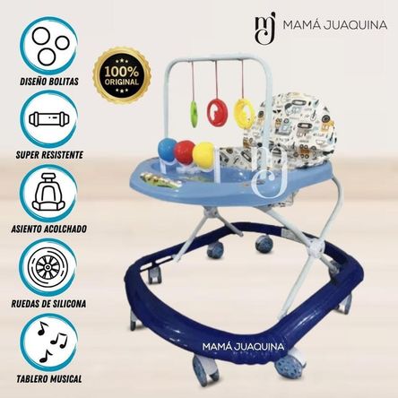 Andador Para Bebé Baby Happy «BOLITAS II» Ligth Blue Andador Para Bebé Baby Happy «BOLITAS II» Ligth Blue