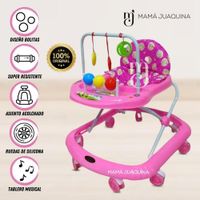 Andador Para Bebé Baby Happy «BOLITAS II» Pink